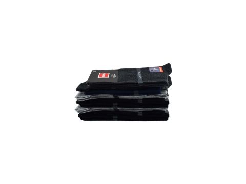 Şirin 7280-9 Ter Emici Dikişsiz Erkek Soket Çorap 12'li