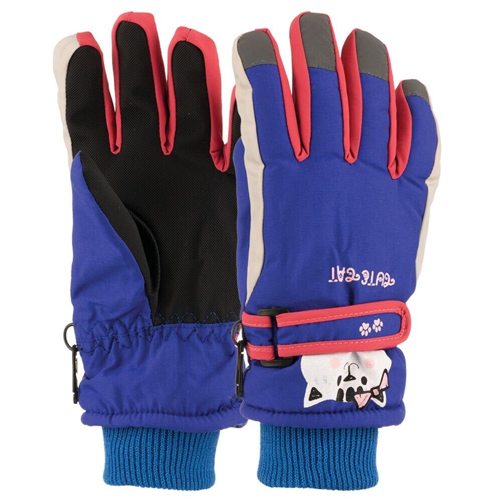 Kitti 421-12 (4-9 Yaş) Kız Çocuk Kar Eldiveni 6'lı
