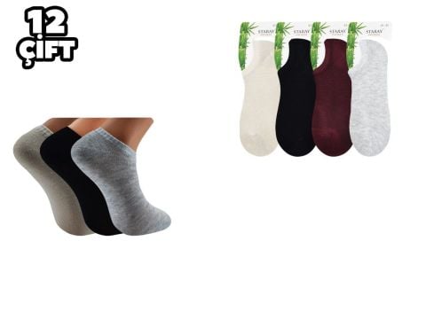 Staray 0616 Bambu Erkek Sneakers 12'li