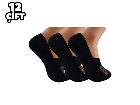 Babit 002 İran Bayan Babet Çorap 12'li KARIŞIK RENK - 36-40 NO
