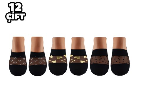 Babit 002 İran Bayan Babet Çorap 12'li KARIŞIK RENK - 36-40 NO