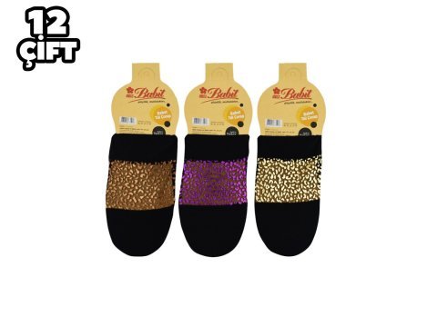 Babit 002 İran Bayan Babet Çorap 12'li KARIŞIK RENK - 36-40 NO