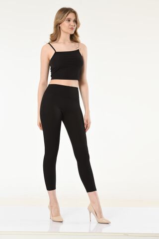 Vogsing 395-1 (M-L-XL-XXL) Fitilli Şardonlu Bayan Tayt 6'lı