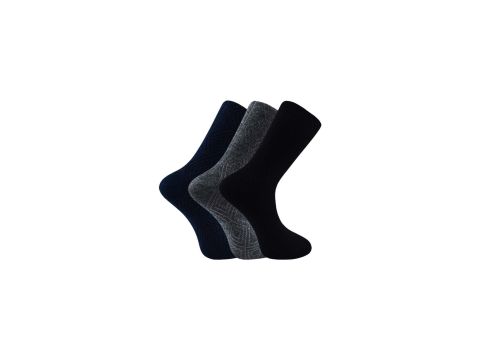 Aldano 05-4 Lambswool Yün Kışlık Erkek Soket 12'li