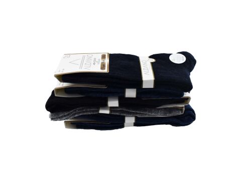 Aldano 05-4 Lambswool Yün Kışlık Erkek Soket 12'li