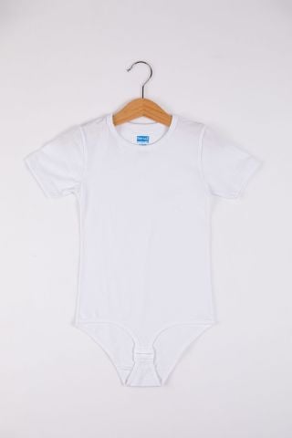 Berrak 2536 Kısa Kollu Kız Çocuk Çıtçıtlı Badi (Kancalı)