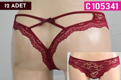CİNDY BAYAN İP TANGA 12'Lİ