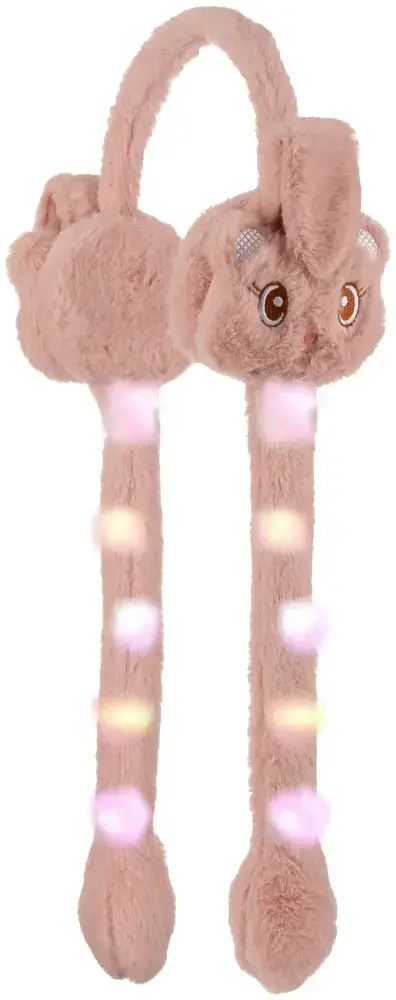 Kitti P-K25205-03  4-8 Yaş Kız Çocuk Peluş Hareketli Uzun Kulaklık 6'lı
