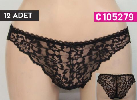 CİNDY BAYAN DANTELLİ BİKİNİ 12'Lİ