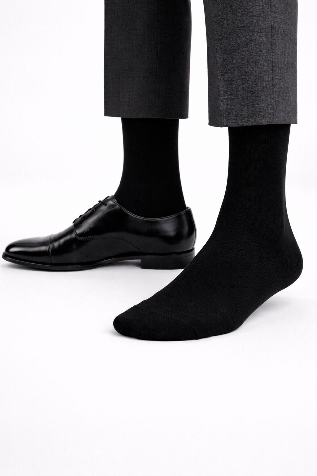 Aytuğ 24001 (41-45) Dikişsiz Erkek Bambu Soket Çorap 12'li