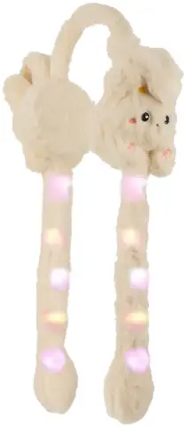 Kitti P-K25205-10  4-8 Yaş Kız Çocuk Peluş Hareketli Uzun Kulaklık 6'lı