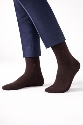 Aytuğ 24055 (41-45) Dikişsiz Erkek Bambu Soket Çorap 12'li