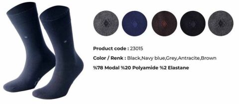 Aytuğ 23015 (41-45) Dikişsiz Erkek Modal Soket Çorap 12'li