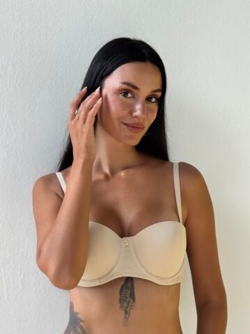 Cansoy 728 B Cup (75-80-85-90) Balenli Destekli Bayan Sütyen 6'lı