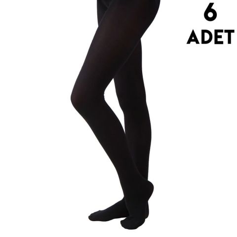 Aksu Pery 9-10 Yaş Çocuk Külotlu Çorap 6'lı