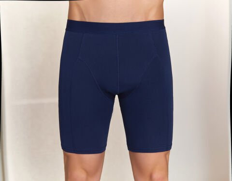 Berrak 1125 Likralı Erkek Uzun Boxer