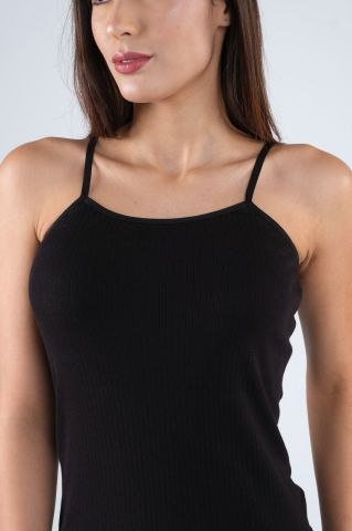 Defnem 5223 %100 Pamuk Fitilli İp Askılı Bayan Atlet 6'lı