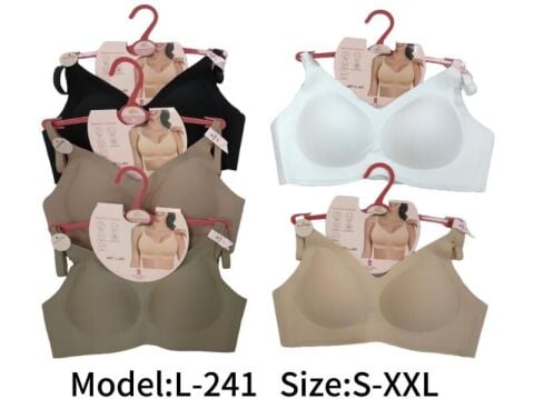 Umt 241 (S-M-L-XL-XXL) Lazer Kesim Bayan Sütyen 6'lı