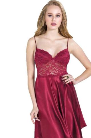 Pierre Cardin 627 Saten Gecelik