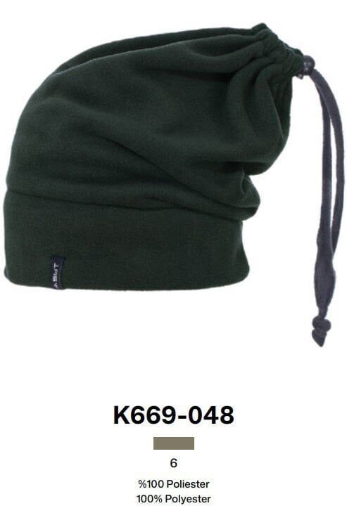 Suyutti 669-048 Haki İpli Stoperli Erkek Polar Bere 6'lı