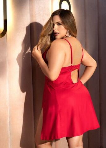 SHE 2036 Büyük Beden Erotik Gecelik