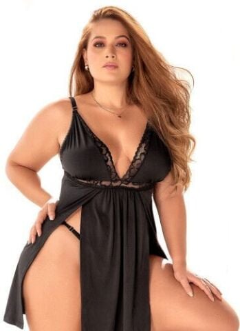 SHE 2036 Büyük Beden Erotik Gecelik