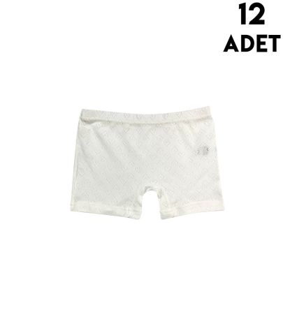 Kota 3425 Transferli Ribana Kız Çocuk Boxer 12'li