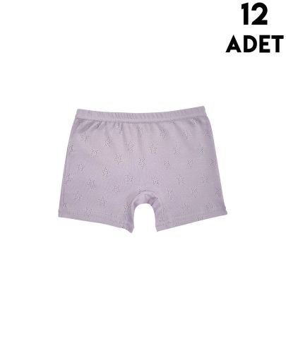 Kota 3425 Transferli Ribana Kız Çocuk Boxer 12'li