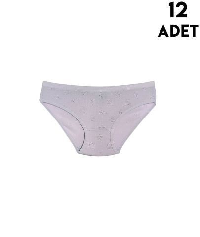 Kota 3426 Transferli Ribana Kız Çocuk Külot 12'li