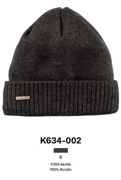 Suyutti 634-002 Antrasit Kalın Örgü Fantazi Bere 6'lı