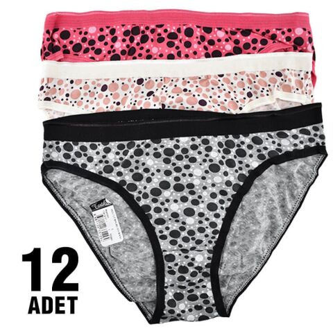 Tutku 0821 Begüm Bayan Bikini 12'li