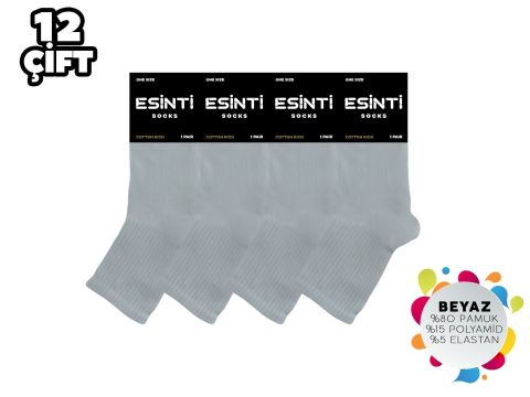 Esinti 77 Bayan Kolej Çorap 12'li