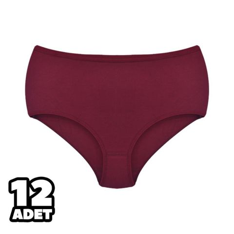 Dondeza 3058 XXL Beden Yüksek Bel Toparlayıcı Külot 12'li