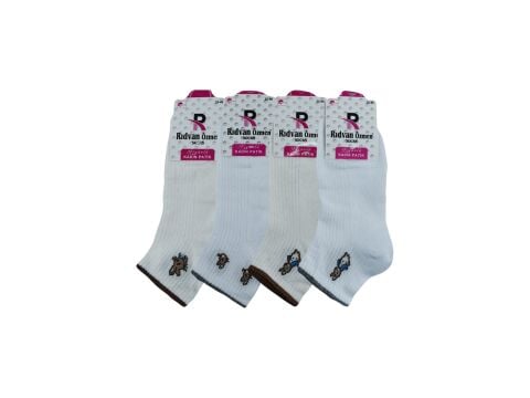 Pelin 12-19 Naturel Bayan Penye Parfümlü Kolej Çorap 12'li