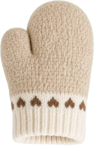 Kitti P-K26210-03 (1-3) Yaş Kız Bebe Örme Eldiven 6'lı