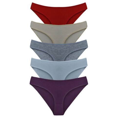 Byou Life (M-L-XL-2XL-3XL) Penye Pamuklu Bayan Külot 12'li