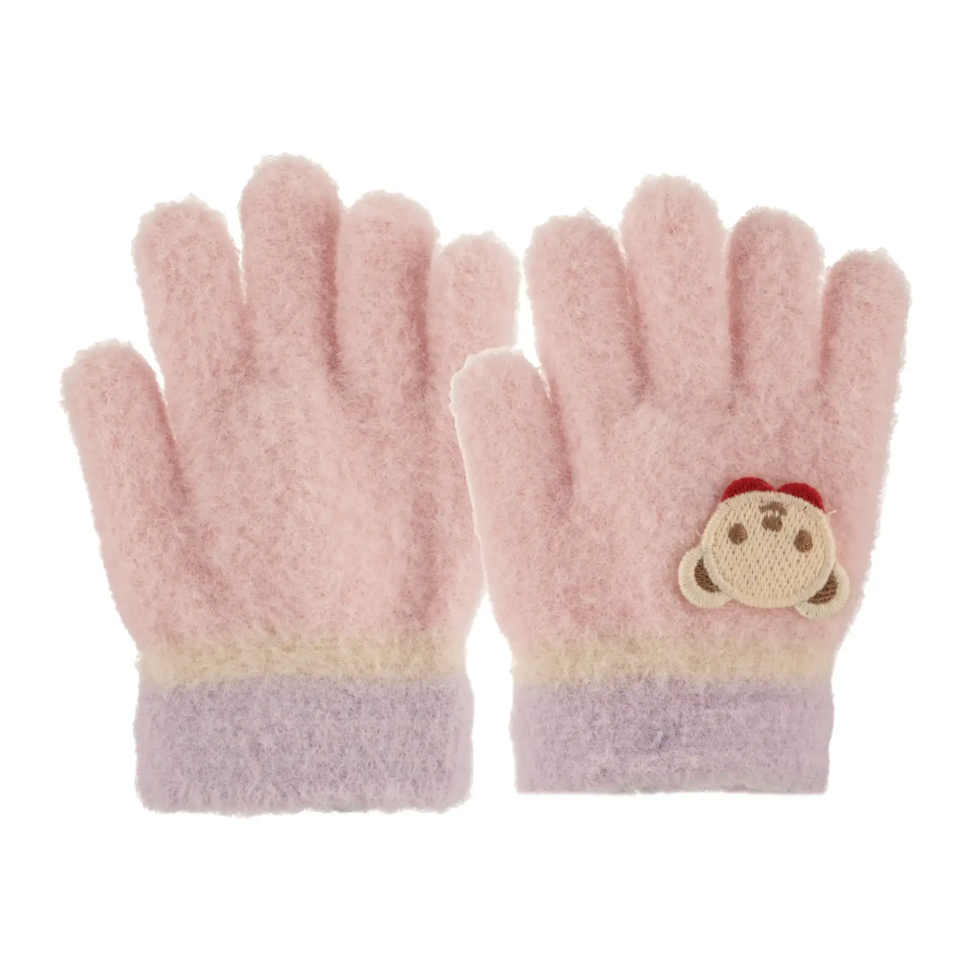 Kitti K26250-02  (1-4) Yaş Kız Örme Eldiven 6'lı
