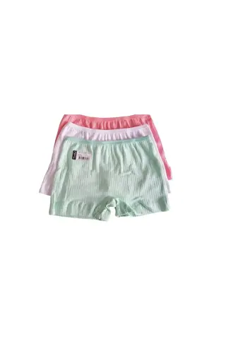 Tutku 0853 Pandora Kız Çocuk Boxer Şort 6'lı