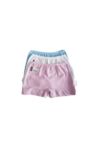 Tutku 0853 Pandora Kız Çocuk Boxer Şort 6'lı