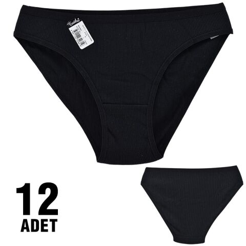 Tutku 0510 Kaşkorse Bayan Bikini 12'li