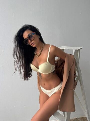 Cansoy 704 (75-80-85-90) Ribana Balenli Destekli Sütyen Takım 6'lı