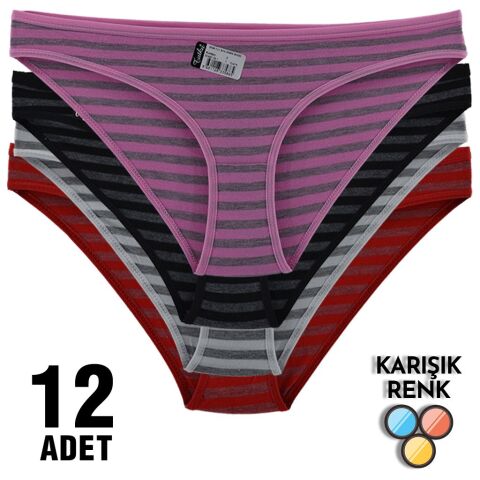 Tutku 0538 Irmak Bayan Bikini 12'li