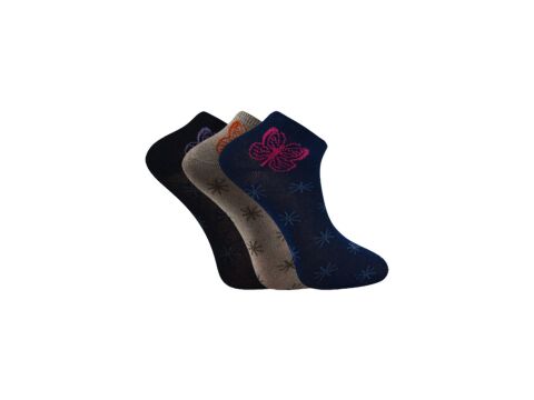 Pelin 11-1 Naturel Penye Bayan Patik 12'li