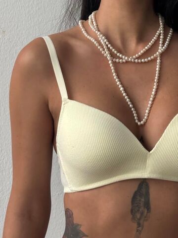 Cansoy 701 (75-80-85-90) Kaşkorse Lotus Balensiz Desteksiz Sütyen 6'lı