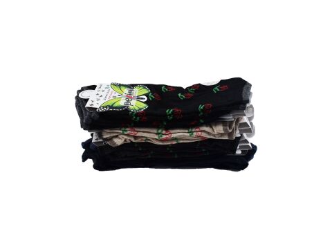 Pelin 11-3 Naturel Penye Bayan Patik 12'li