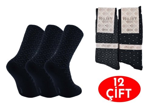Halley 10386 Erkek Havlu Çorap 12'li
