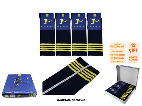 Şirin 7420 FB Futbol Çorabı 12'li
