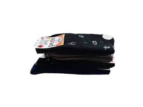 Pelin 10-3 Kışlık Bayan Termal Havlu Çorap 12'li