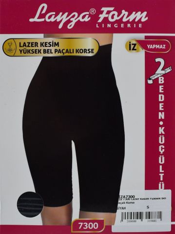 Liza 7300 Lazer Kesim Yüksek Bel Paçalı Korse