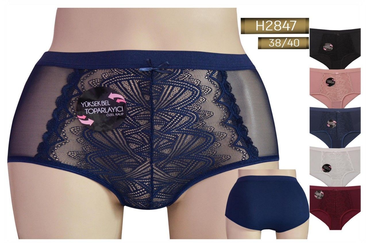 Helena Paris 2847 M Beden Bayan Fantazi Külot 12'li